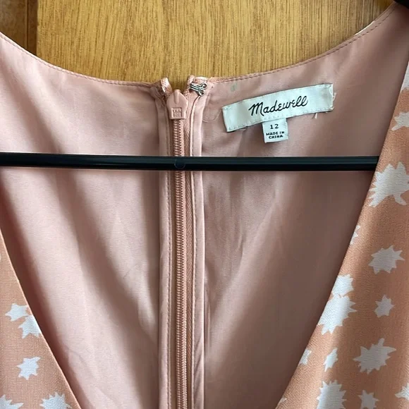 Madewell ruched-waist mini dress in star shower - Picture 6 of 6